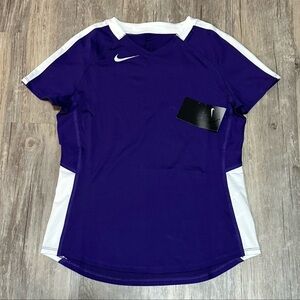 Nike girls volleyball shirt medium top purple